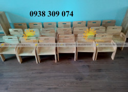 Ghế nhựa mầm non,ghế gỗ mầm non,ghế nhựa có tay vịn nhà trẻ