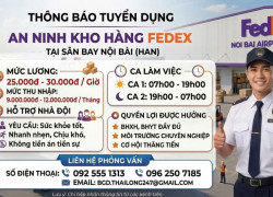 Tuyển Nhân Viên An Ninh Kho Hàng Fedex – Sân Bay Nội Bài