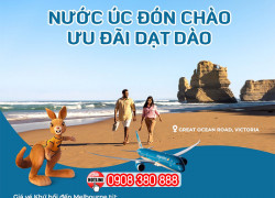 Bay Sydney, Melbourne, Perth giá tốt với Vietnam Airlines