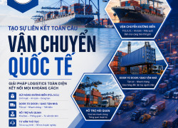 DỊCH VỤ VẬN CHUYỂN HÀNG HÓA QUỐC TẾ ĐƯỜNG BIỂN – NHẬN HÀNG TỪ VIỆT NAM ĐI NHIỀU QUỐC GIA