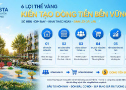 Chỉ còn số lượng giới hạn nhà phố Vlasta Thủy Nguyên, thanh toán 50% nhận nhà