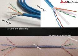 Cáp Mạng Cat5e và Cat6 100% Đồng Giá Rẻ Tại TP. HCM
