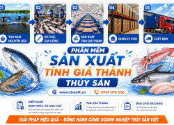 Phần mềm kế toán, tính giá thành chế biến thủy hải sản