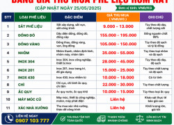 Thu mua phế liệu giá cao | Tâm long Phát