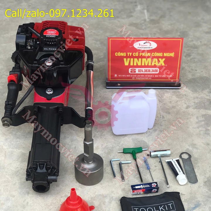 Máy đóng cọc 2 thì Sumo KD680 giá rẻ