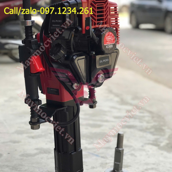 Máy đóng cọc 2 thì Sumo KD680 giá rẻ