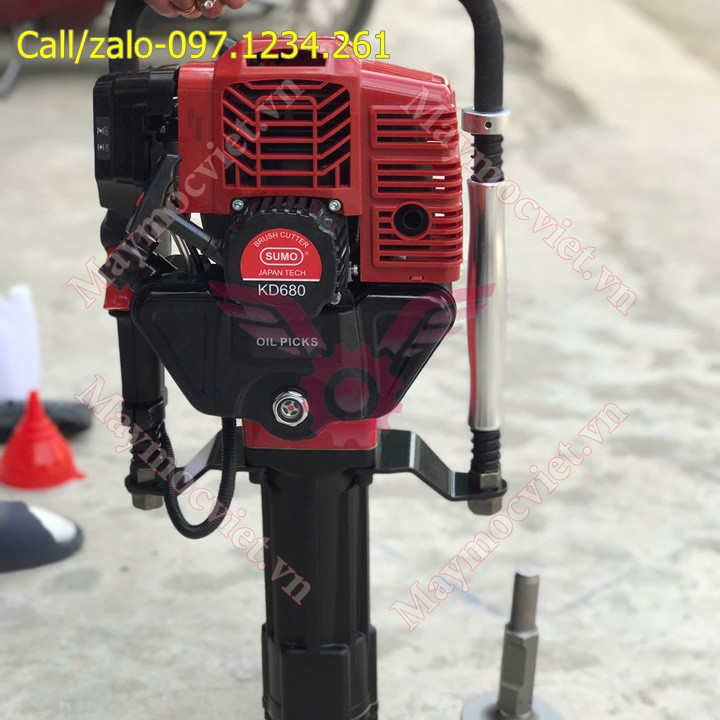 Máy đóng cọc 2 thì Sumo KD680 giá rẻ