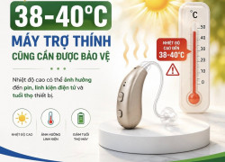 Mùa hè 38–40°C: Cần lưu ý gì khi sử dụng máy trợ thính