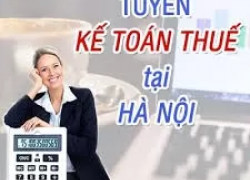 TUYỂN DỤNG KẾ TOÁN THUẾ