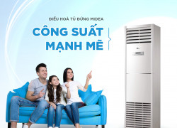 Lắp Điều hòa tủ đứng MIDEA 1 chiều lạnh với giá thấp rẻ nhất trên toàn địa bàn TP.HCM
