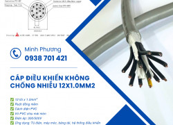 Cung cấp cáp điều khiển 12x1.0mm2 toàn quốc Quảng Ngãi, Bình Định, Phú Yên