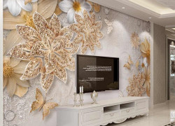 Tranh gạch 3d trang trí phòng khách - SCX443