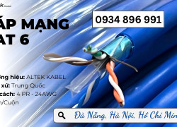 Kho Cáp LAN Cat6 Altek Kabel Tại Khánh Hòa, Gia Lai, Đắk Lắk – Đáp Ứng Dự Án Lớn