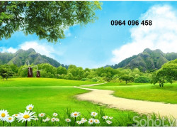 Tranh gạch 3d phong cảnh thiên nhiên - SCX43