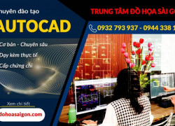 KHÓA HỌC AUTOCAD Ở QUẬN 9 TP.HCM