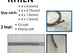Cáp Điều Khiển 4 Lõi ALTEK KABEL