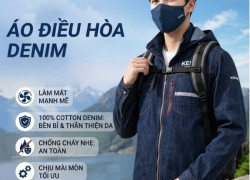 ÁO ĐIỀU HÒA KENKO DENIM CHỐNG CHÁY NHẸ ADH-DENIM