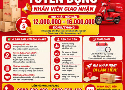ViettelPost Tây Thạnh TUYỂN NHÂN VIÊN GIAO HÀNG