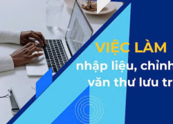 FSI tuyển NV chỉnh lý nhập liệu làm tại văn phòng ở Đồng Nai