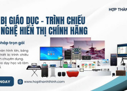 Thiết bị giáo dục và trình chiếu