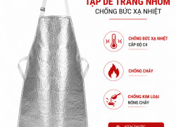 Tạp dề tráng nhôm chống bức xạ nhiệt Castong WCCRR-XXC-2/78*118-DSD
