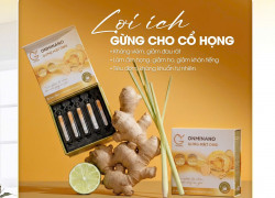 NANO gừng sả chanh - "Lá chắn" tiện lợi cho sức khoẻ
