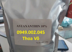 ASTAXANTHIN 10% TRUNG QUỐC – TĂNG MÀU, TĂNG ĐỀ KHÁNG CHO TÔM CÁ (GÓI 1KG)