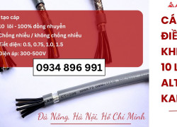 Cáp Điều Khiển Chống Nhiễu 10 Lõi Có Sẵn Tại Huế, Đà Nẵng, Bình Định