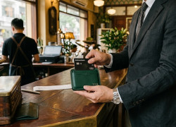 Diện mạo bảnh bao, outfit lên đồ cực cháy nhưng bước đi lại lệch xệch vì chiếc ví dày cộm