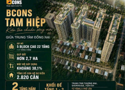 DỰ ÁN BCONS CENTRAL PARK 22 TẦNG TẠI TRUNG TÂM TP. BIÊN HÒA