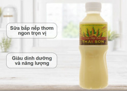 Sữa Bắp Nếp Thái Sơn – Đánh thức hương vị bắp nếp truyền thống.