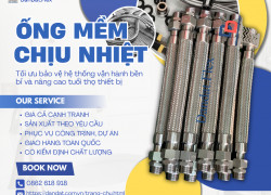 Ống Mềm Dẫn Hơi Chịu Nhiệt Và Ống Chống Rung Máy Nén Khí – Bộ Đôi Bảo Vệ Hệ Thống Hiệu Quả