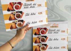 IN MENU GIÁ TỐT CHẤT LƯỢNG