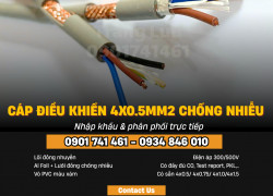 Cáp Altek Kabel 4x0.5 chống nhiễu sẵn hàng Thanh Hóa, Nghệ An, Hà Tĩnh, Quảng Trị