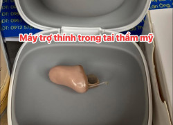 Lắp đặt máy trong tai thẩm mỹ cho bác khách ở Văn Giang – Hưng yên