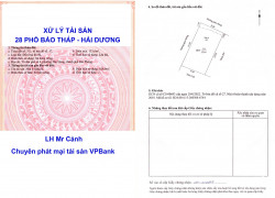 Bán nhà 5 tầng 28 Bảo Tháp, TP Hải Dương (nay là phường Tân Hưng, Hải Phòng)