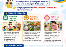 Tuyển sinh các khóa học online