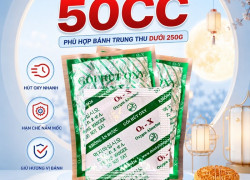 Gói Hút Oxy O2X Giải Pháp Đồng Hành Cùng Mùa Bánh Trung Thu
