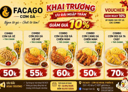 ĐẾN VỚI: FACAGO – CƠM GÀ NGON CHUẨN VỊ - TẠI DƯƠNG NỘI HN.  ĐẶT MÓN LH:0389508633 – 0395938654.