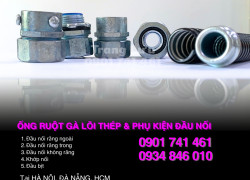 Phân phối ống ruột gà lõi thép bọc nhựa giá tốt tại Bình Định, Phú Yên, Ninh Thuận