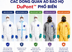 DUPONT – CHUYÊN GIA QUẦN ÁO CHỐNG HÓA CHẤT HÀNG ĐẦU THẾ GIỚI