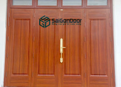 CỬA THÉP VÂN GỖ – ĐẸP NHƯ GỖ, BỀN HƠN GỖ sgondoor