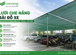 LƯỚI CHE NẮNG BÃI ĐỖ XE