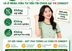 Tuyển NV sales tài chính ko cần kinh nghiệm làm ở Tân Bình