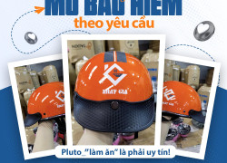 Sản xuất mũ bảo hiểm làm quà tặng doanh nghiệp