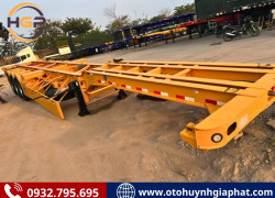BÁN RƠ MOOC CỔ CÒ CIMC HUAJUN 45 FEET 3 TRỤC TẢI 33 TẤN GIÁ TỐT
