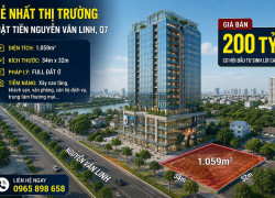 FULL ĐẤT Ở RẺ NHẤT THỊ TRƯỜNG – MẶT TIỀN NGUYỄN VĂN LINH, QUẬN 7