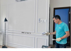 Phào cân 40mm vân gỗ, hoa văn | Mẫu phào cânPU, PS