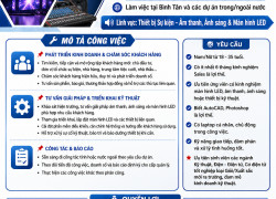 TUYỂN NVKD THIẾT BỊ ÂM THANH, ÁNH SÁNG