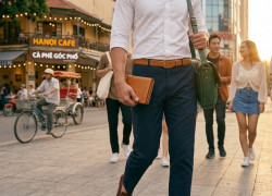 Outfit tiền triệu bỗng "bay màu" thần thái chỉ vì chiếc mặt khóa hầm hố hay sợi dây nổ da loang lổ?